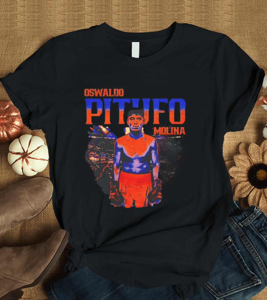 Original Pitufo Oswaldo Molina Boxing T-Shirt