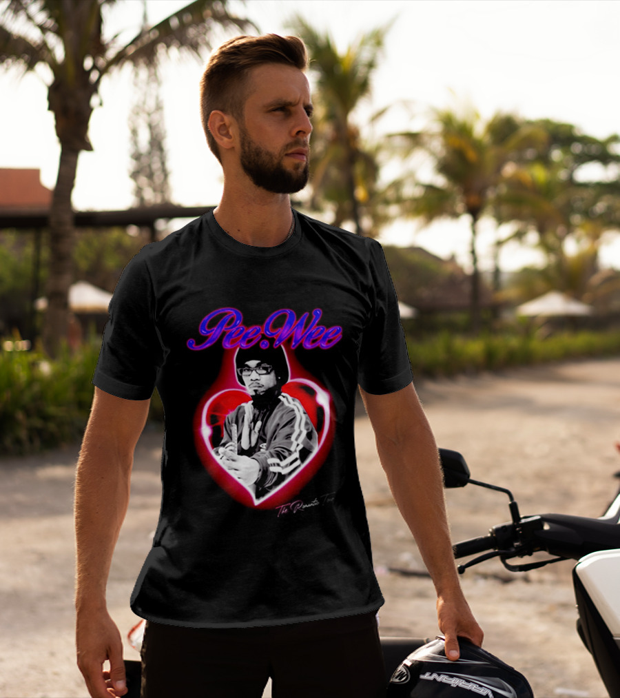 Pee Wee Heart Tour 2026 Anderson Paak Live Performance T-Shirt