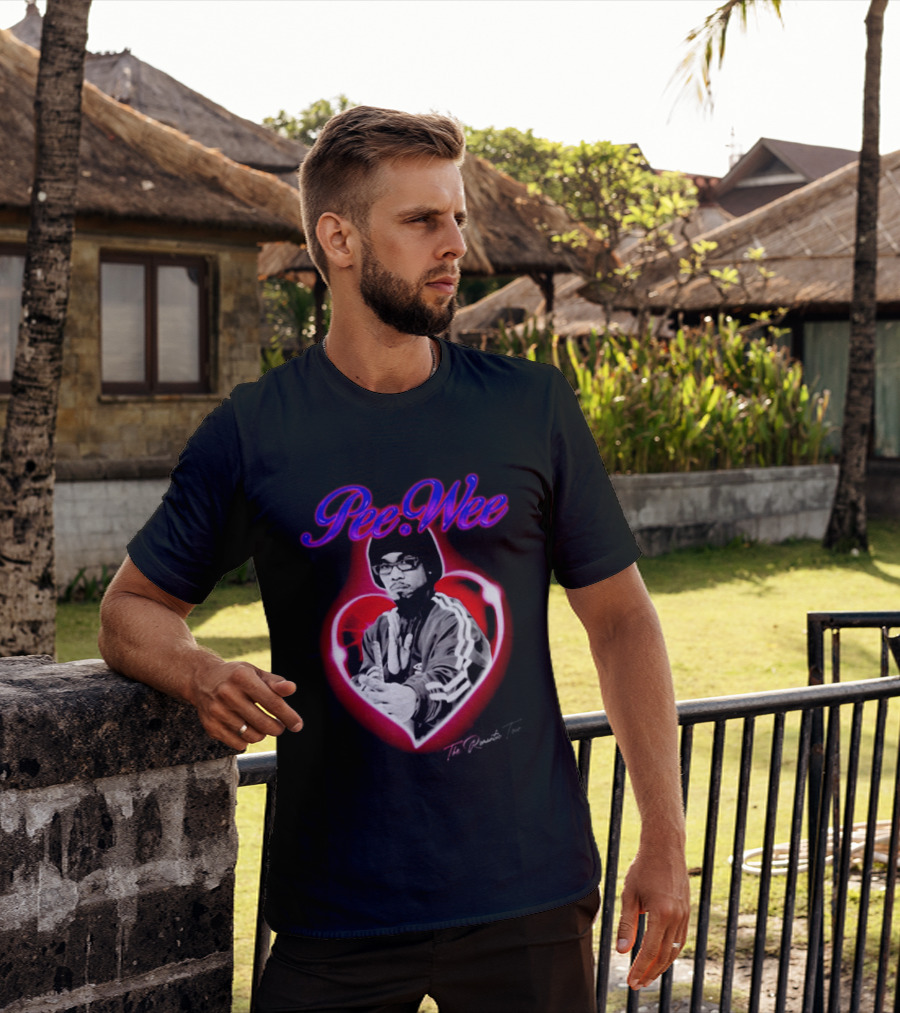 Pee Wee Heart Tour 2026 Anderson Paak Live Performance T-Shirt