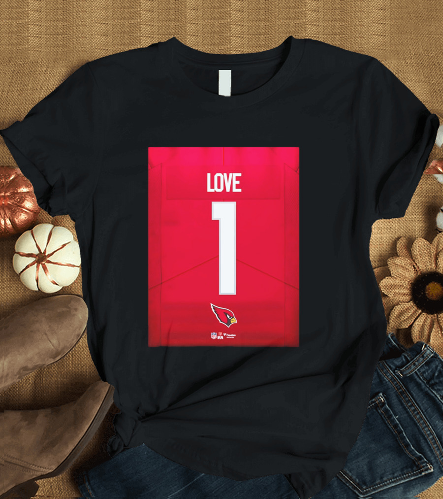 Arizona Cardinals 2026 Draft Love 1 Jersey T-Shirt