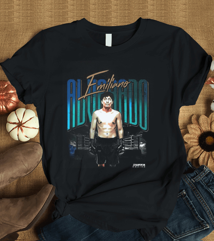 Emiliano Alvarado Zuffa Boxing Fighter Pose Arena Alvarado T-Shirt