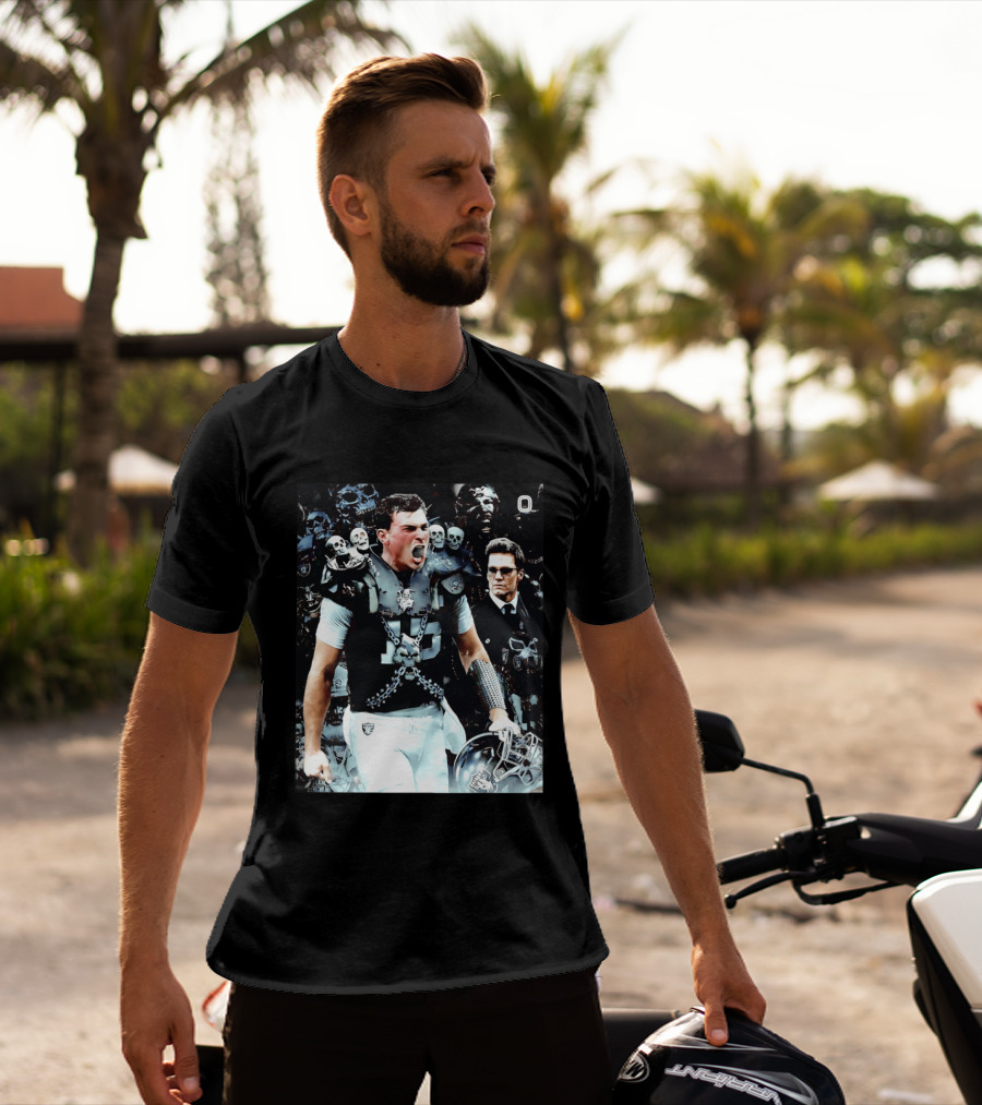Raider Fernando Mendoza Draft 2026 Skull Knight T-Shirt
