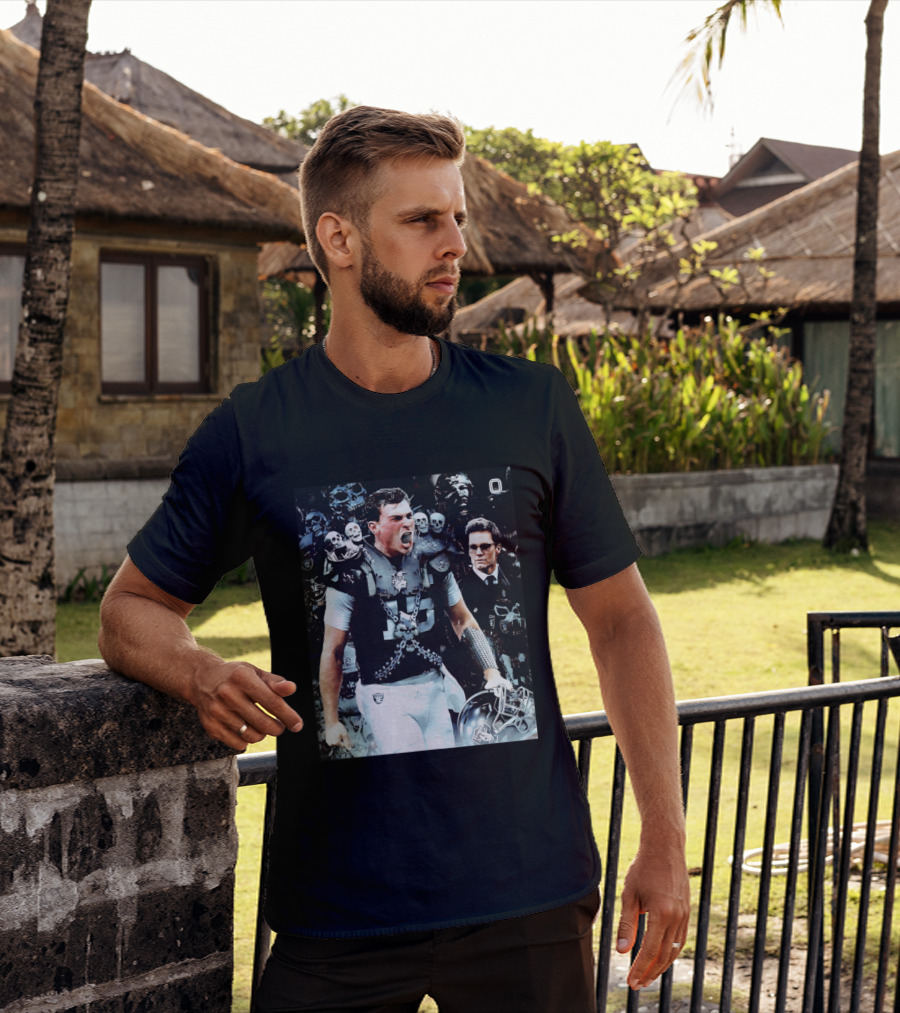 Raider Fernando Mendoza Draft 2026 Skull Knight T-Shirt