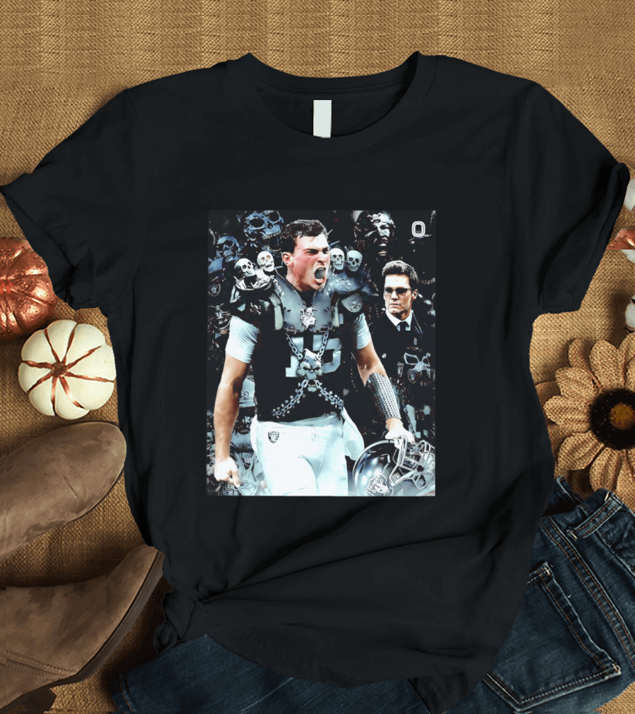 Raider Fernando Mendoza Draft 2026 Skull Knight T-Shirt