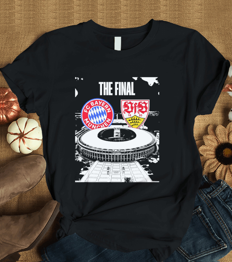 FC Bayern München Vs VfB Stuttgart The Final DFB Pokal 2026 T-Shirt