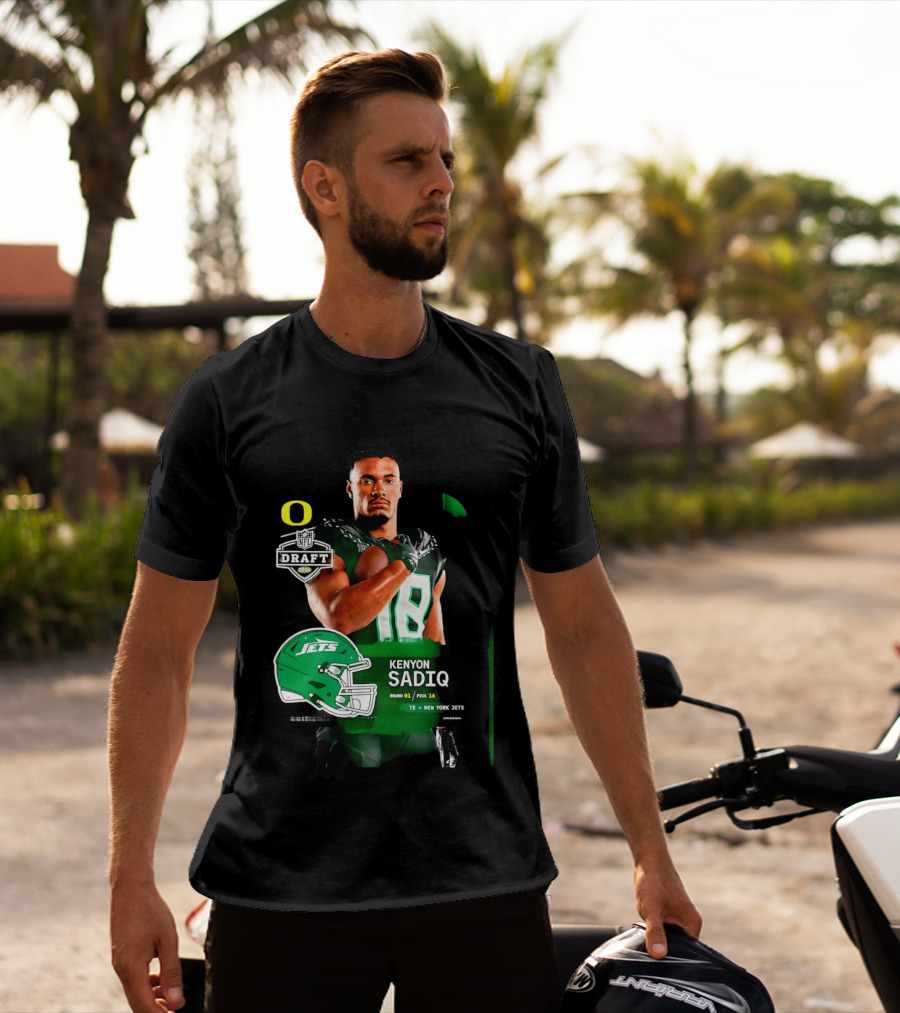 Kenyon Sadiq 2026 NFL Draft Round 1 Pick 16 New York Jets T-Shirt