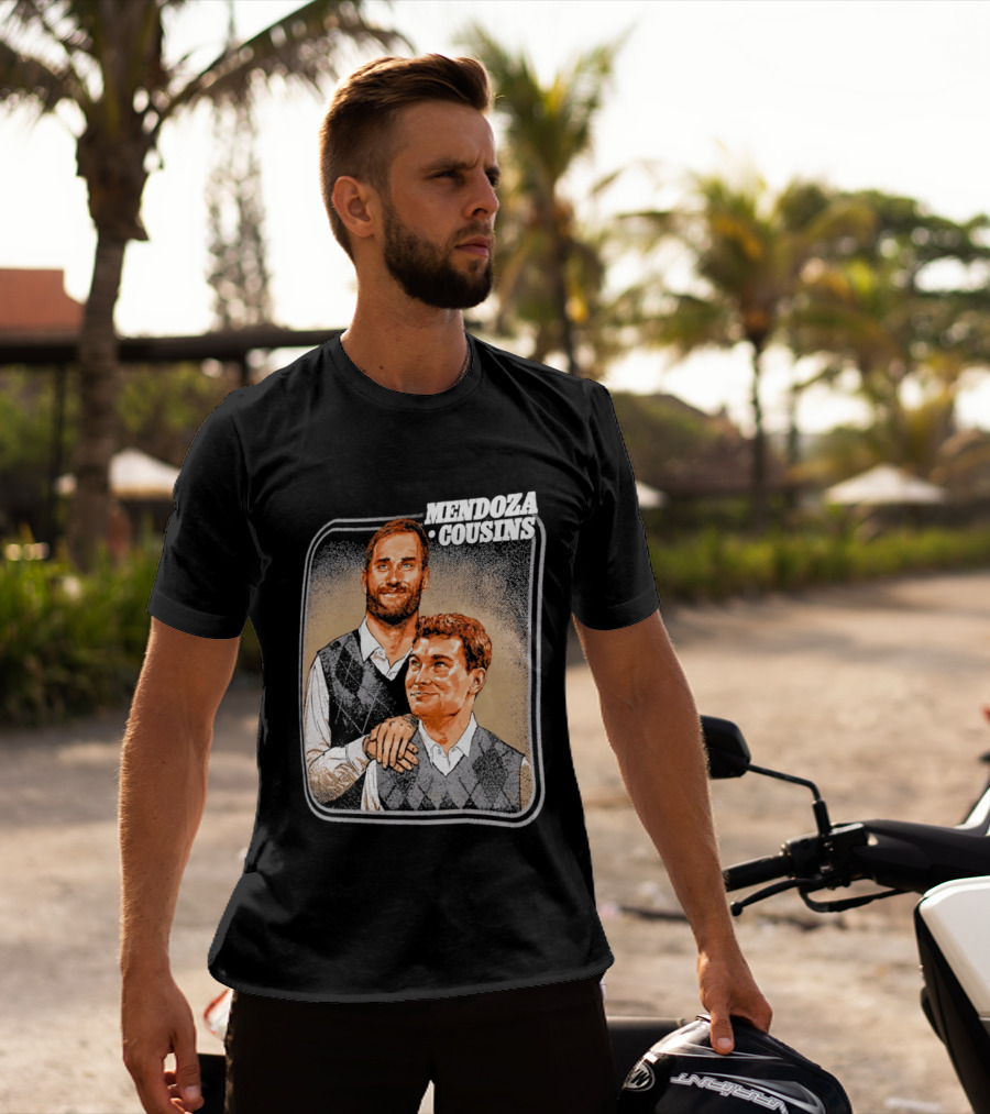 Mendoza Cousins Duo Sweater Vest Pairing T-Shirt