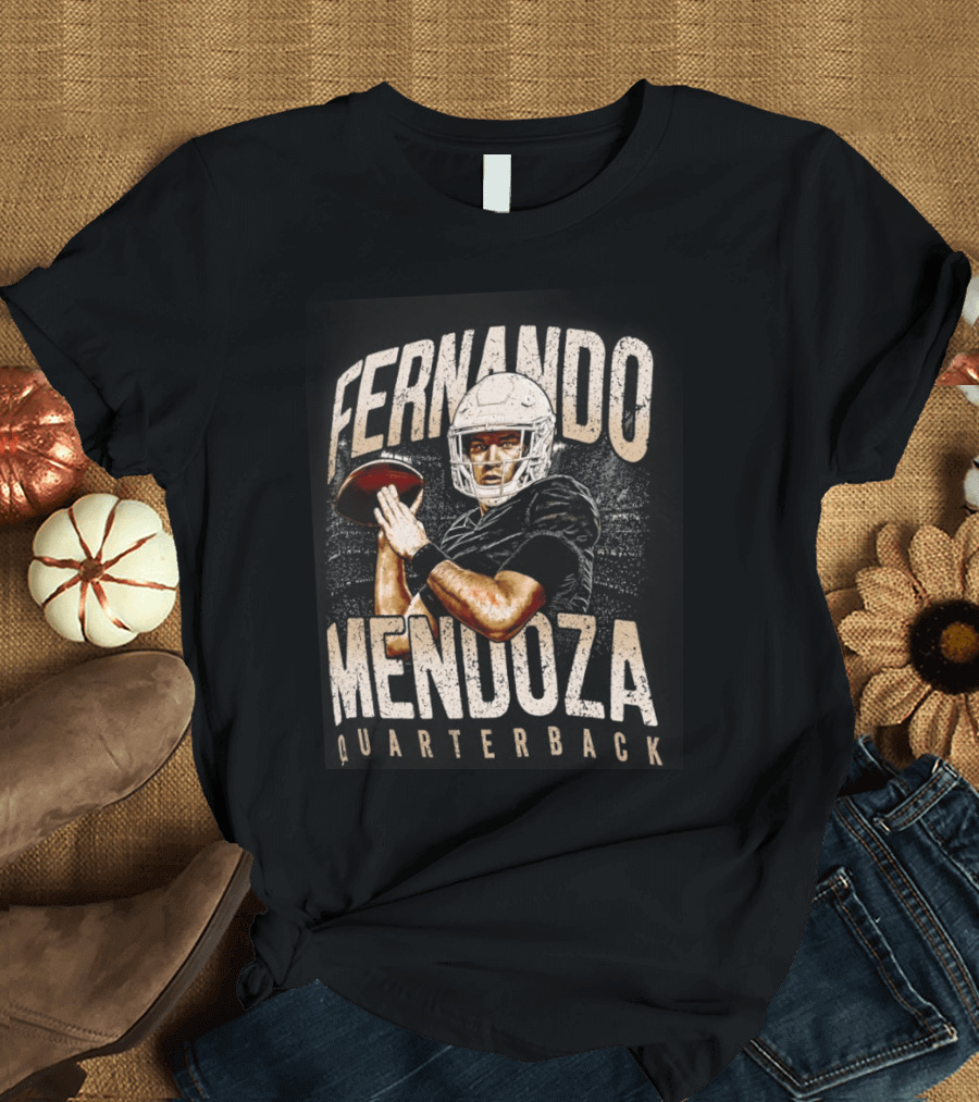 Fernando Mendoza Las Vegas Raiders Quarterback 2026 Draft T-Shirt