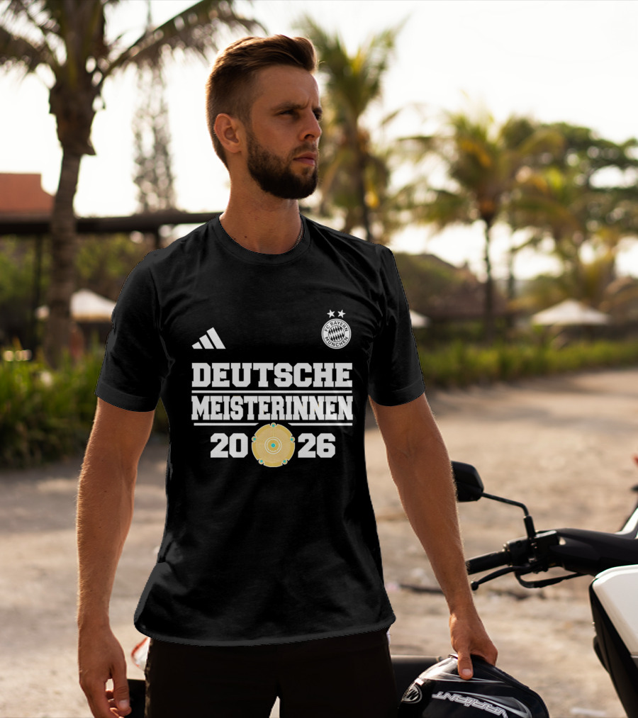 FC Bayern Munich Deutsche Meisterinnen 2026 T-Shirt