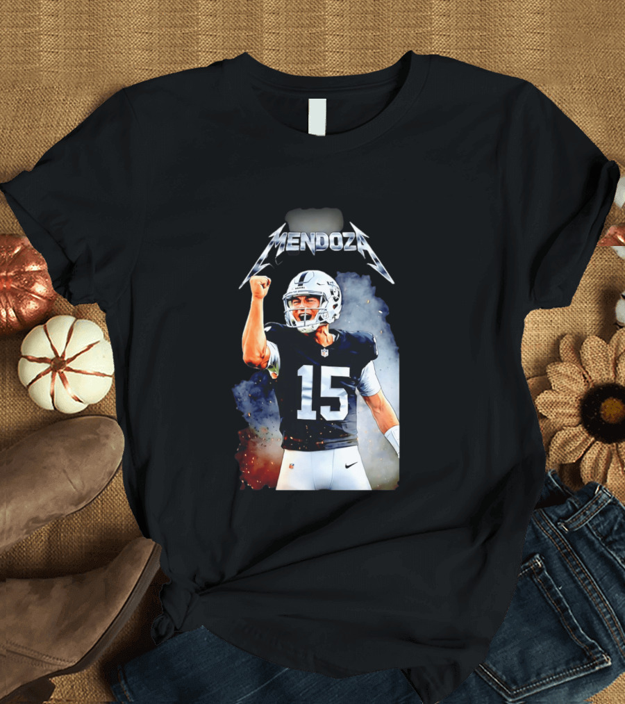 Mendoza Las Vegas Raiders 2026 Draft Fan Gear T-Shirt