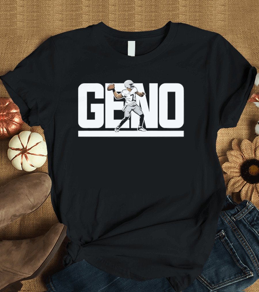 Geno Smith Las Vegas Football Quarterback Action T-Shirt
