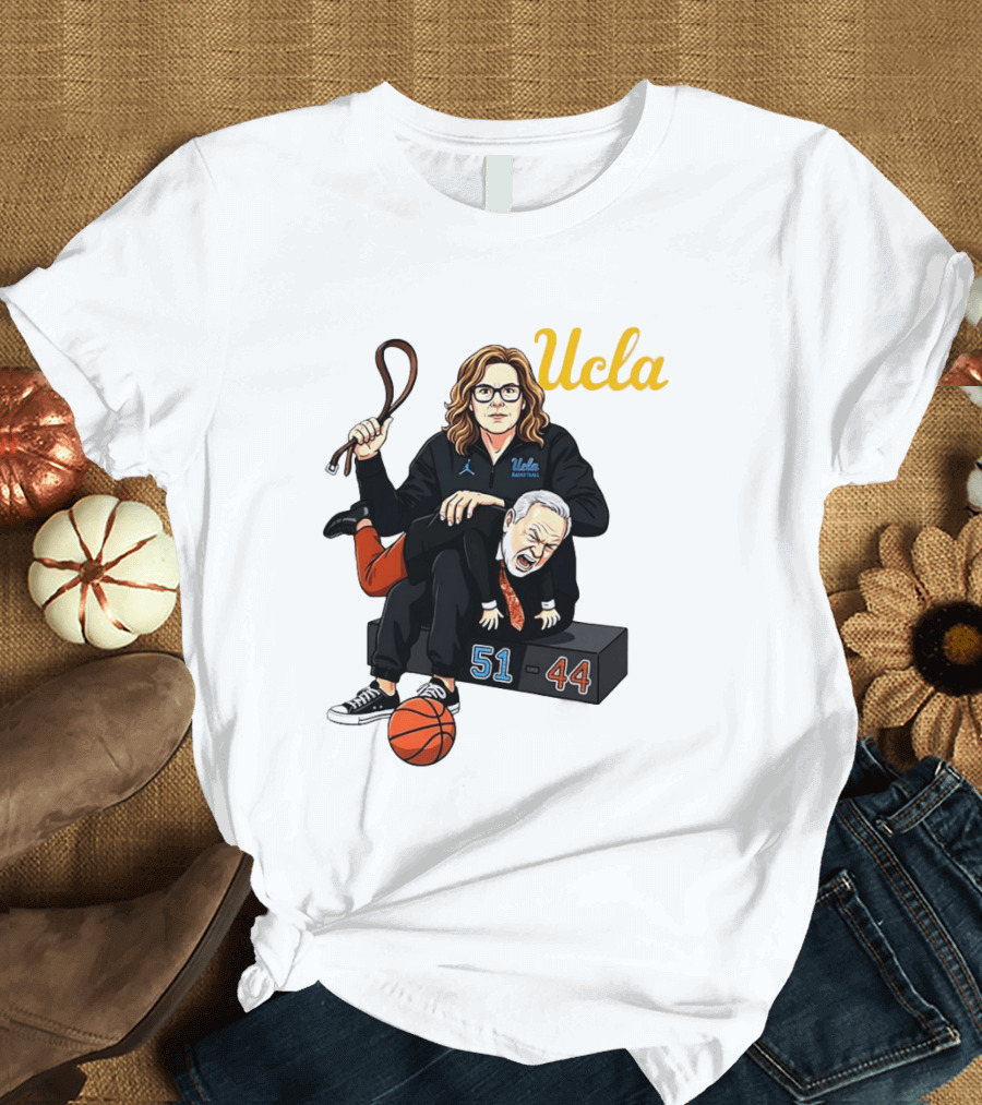 UCLA Bruins Cori Close Vs Vic Schaefer Texas Longhorns 2026 Women's NCAA Tournament Score 51 44 T-Shirt