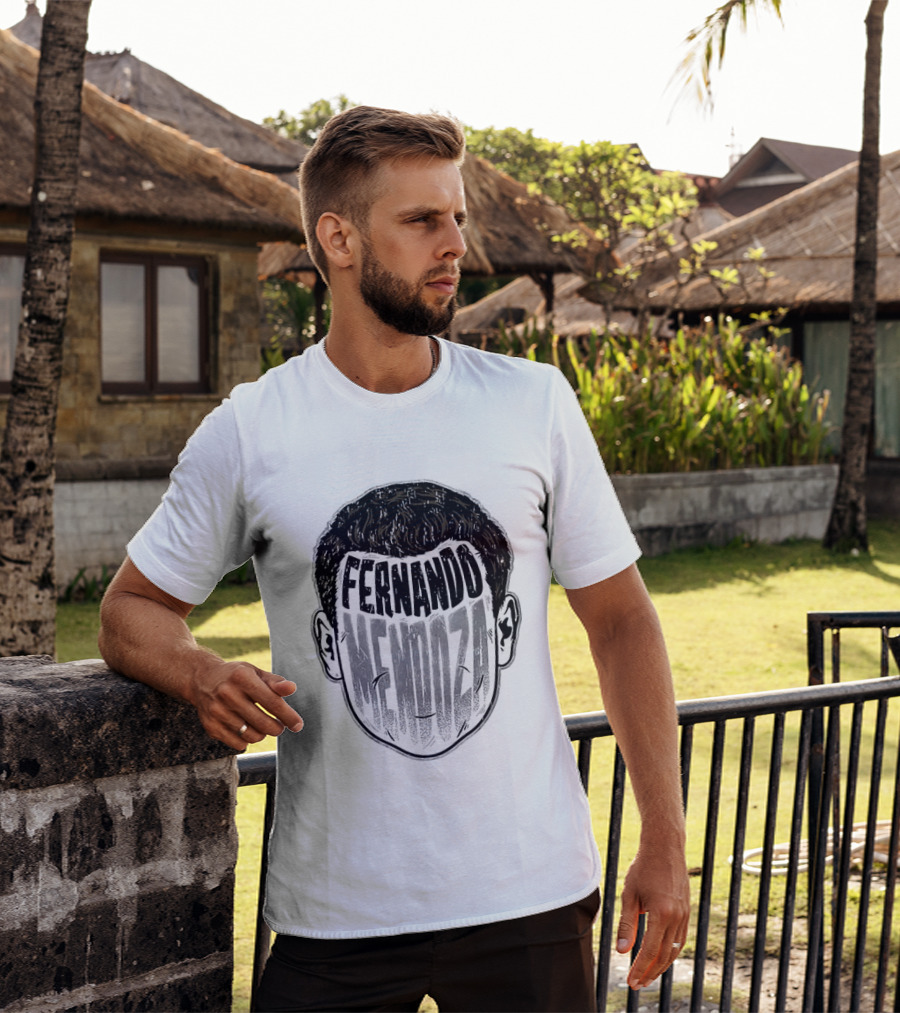 Fernando Mendoza Las Vegas Raiders NHL Face T-Shirt