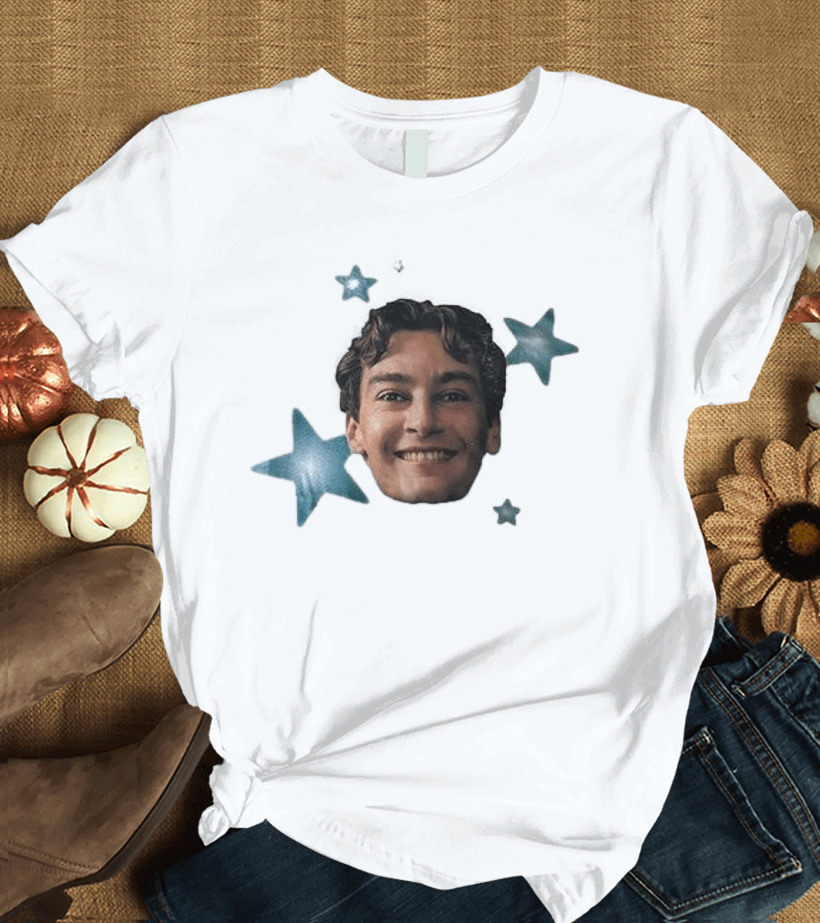 George Sixty Three Starry Smiling Face T-Shirt