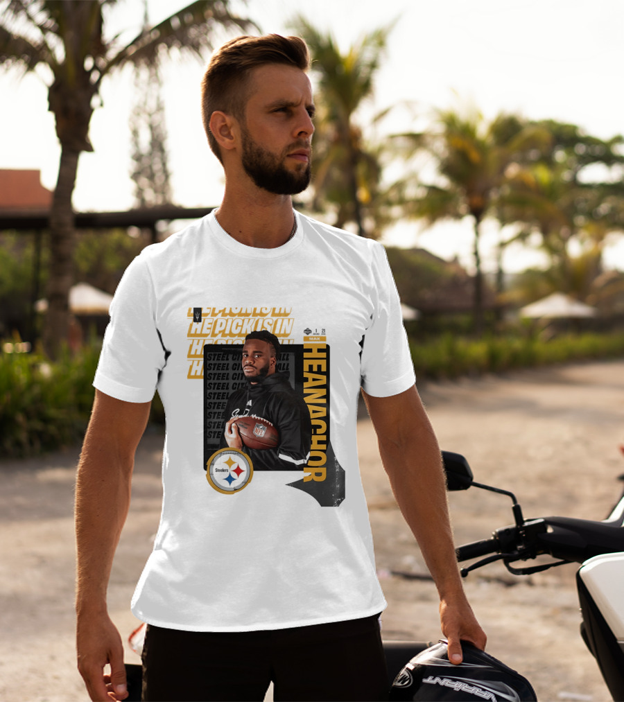 Max Iheanachor Steelers NFL Draft Round 1 Pick 21 2026 T-Shirt