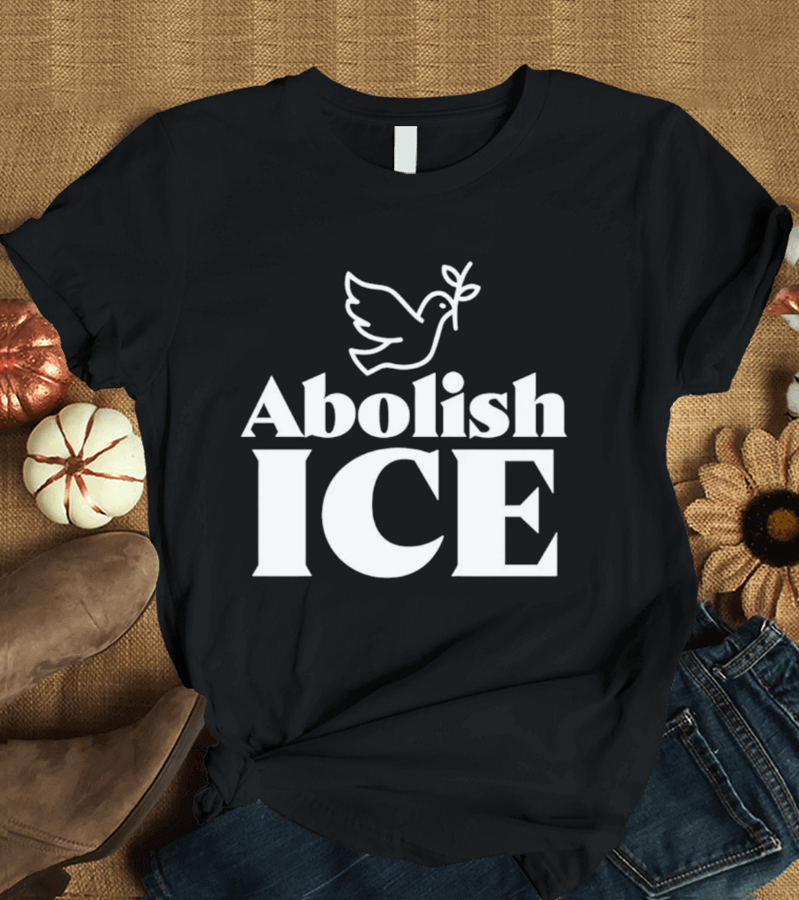 Abolish ICE 2026 Dove And Peace T-Shirt