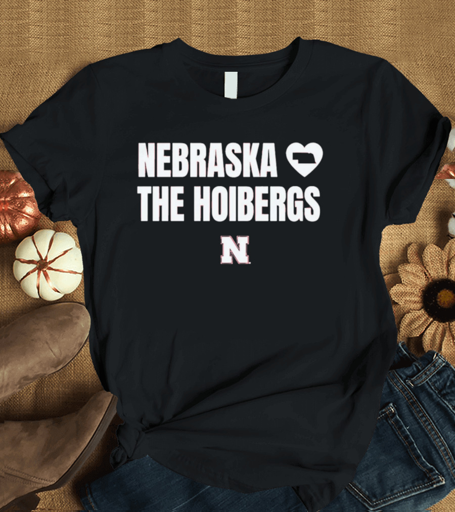 Nebraska Heart The Hoibergs N T-Shirt