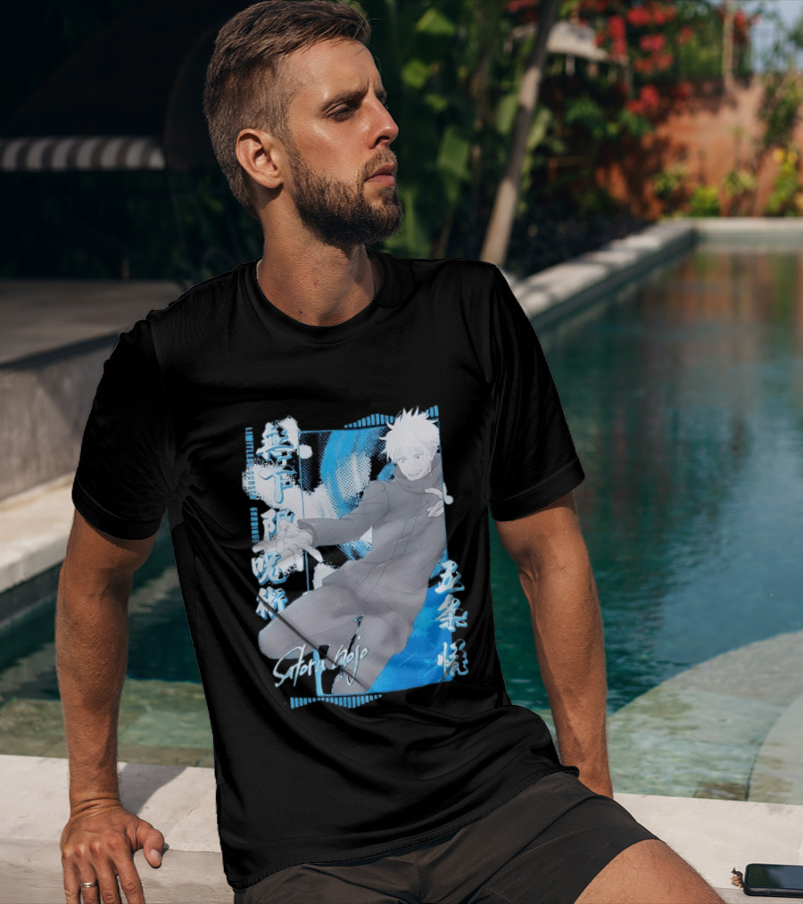 Jujutsu Kaisen Satoru Gojo Infinite Void Pose Sorcery Curse T-Shirt