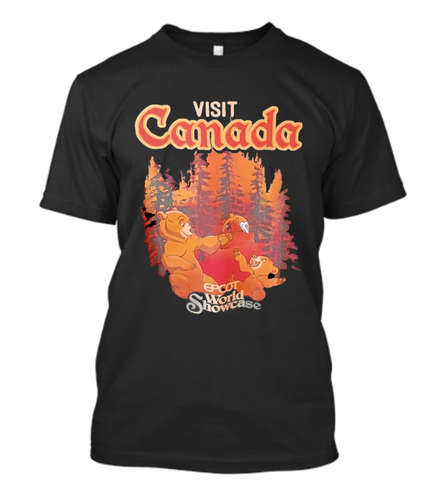 Visit Canada Kenai And Koda Epcot World Showcase T-Shirt