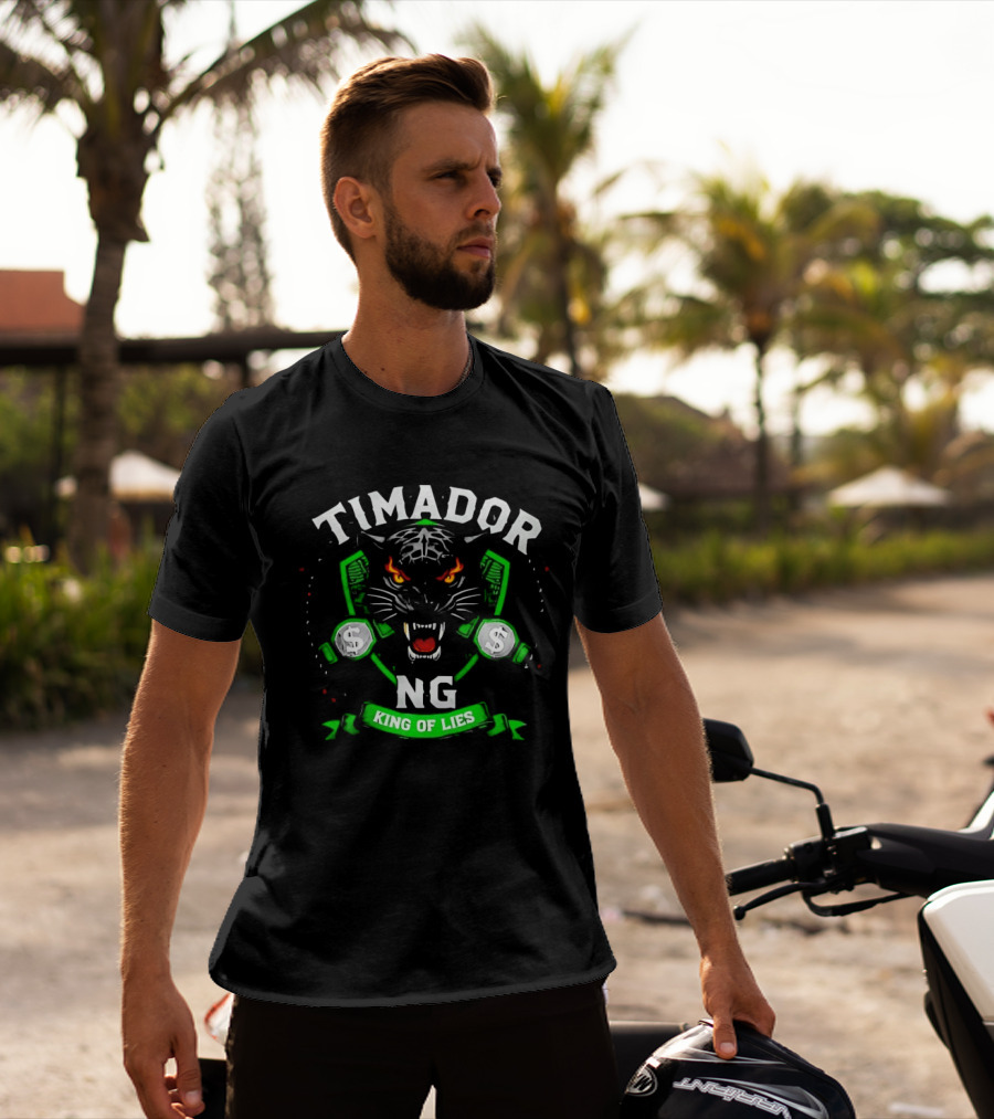 Timador NG Fierce Tiger Face King Of Lies T-Shirt