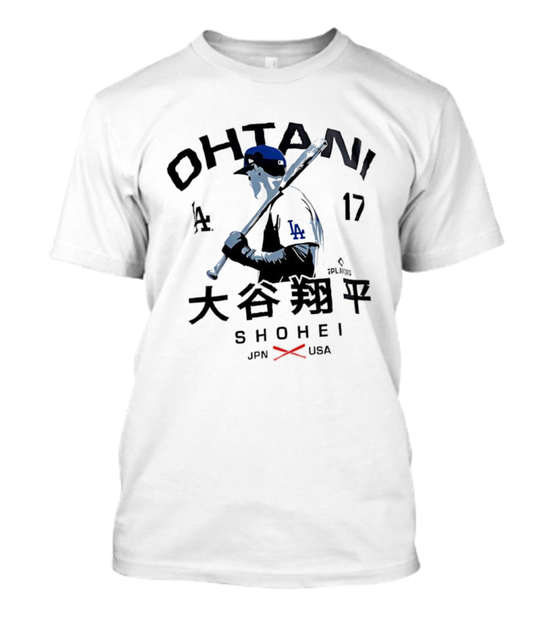 Ohtani Shohei LA 17 JPN USA Baseball Los Angeles Player Japanese Icon T-Shirt