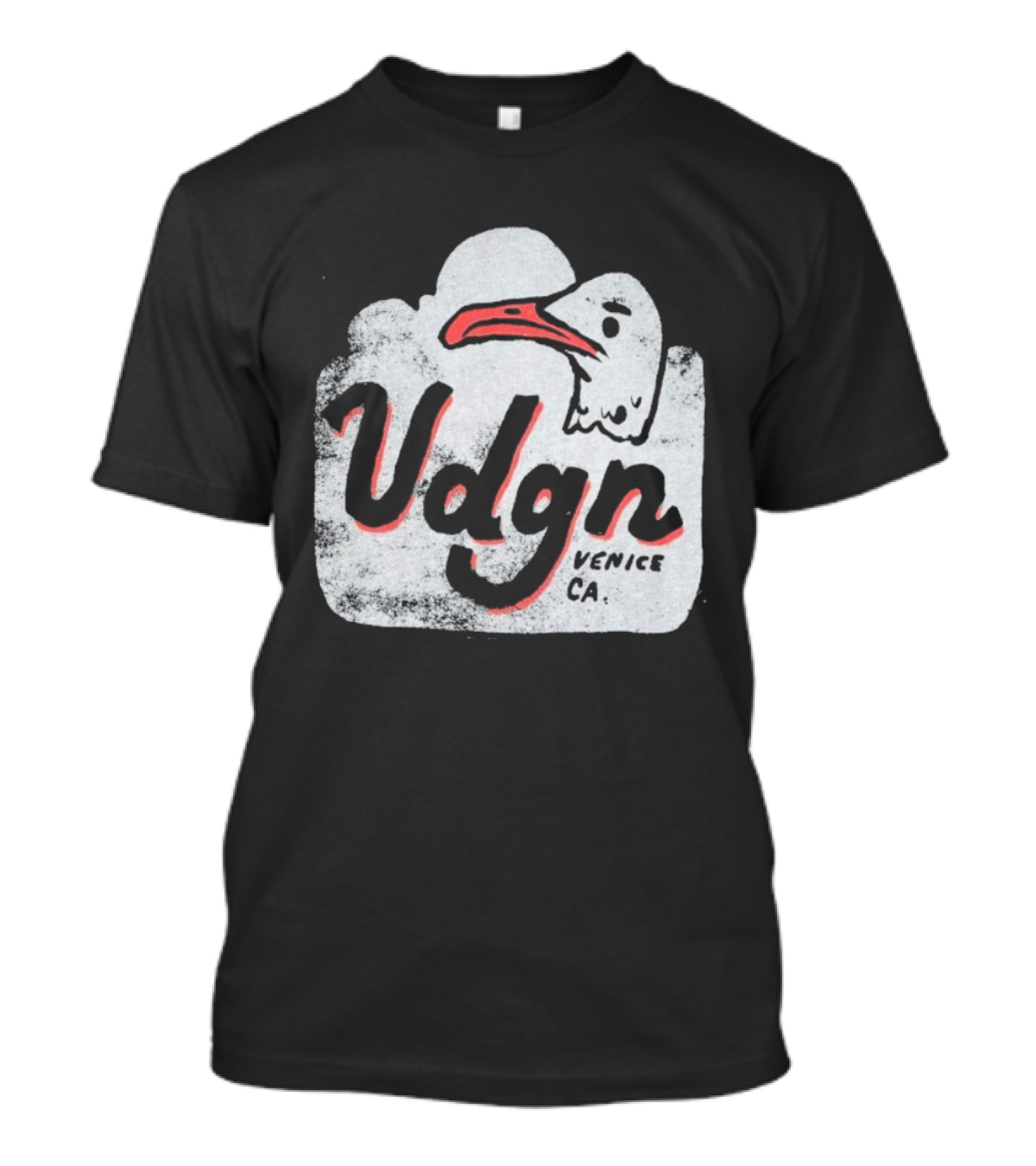 Vdgn Seagull Venice CA Vintage Style T-Shirt