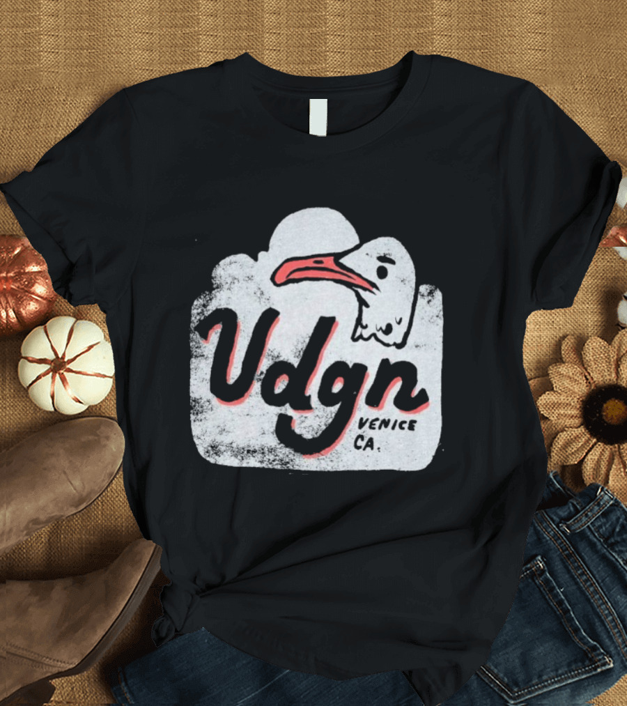 Vdgn Seagull Venice CA Vintage Style T-Shirt