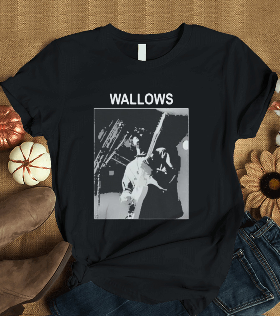 Wallows Braeden Lemasters Guitar Performance Photo T-Shirt