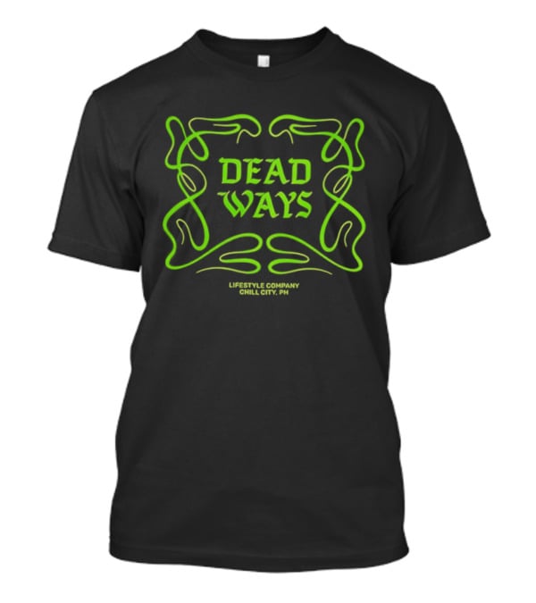 Deadways Lifestyle Company Chill City PH Vibrant Green Style T-Shirt
