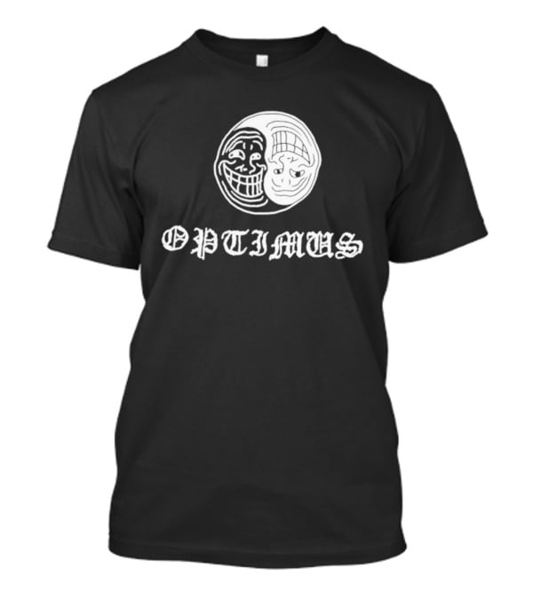 OPTIMUS Yin Yang Trollface T-Shirt