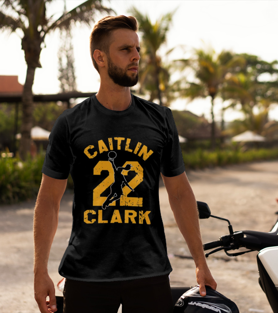 Caitlin Clark 2025 22 Women’s Basketball Retro Style T-Shirt