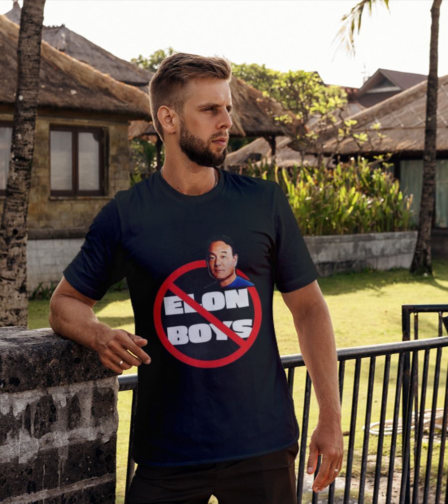 Elon Boys No Symbol Parody With Celebrity Face T-Shirt