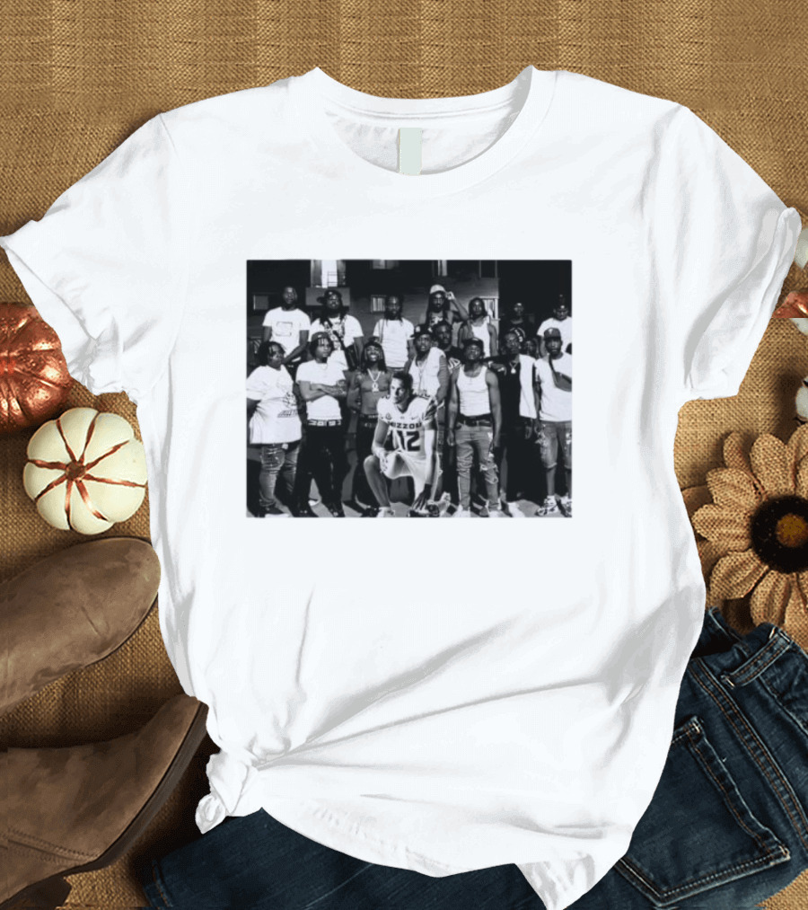 Brady Cook Missouri Football O Block Group Photo T-Shirt