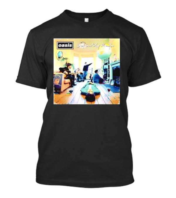 Definitely Maybe Oasis Vintage Album Cover T-Shirt