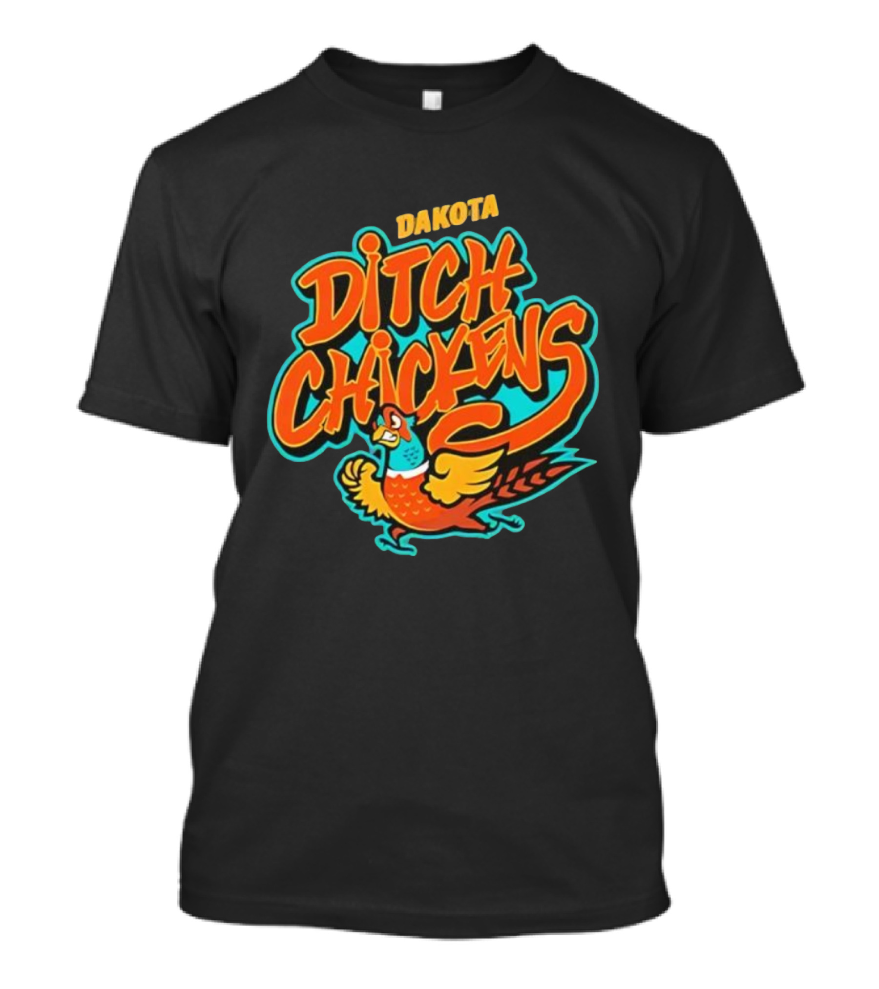Dakota Ditch Chickens Pheasant Graphic T-Shirt