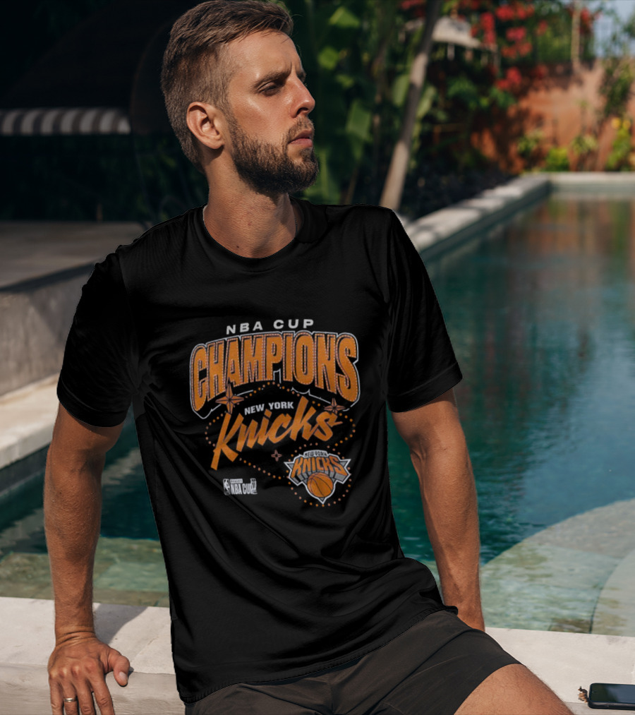 NBA Cup Champions New York Knicks 2025 Legacy T-Shirt