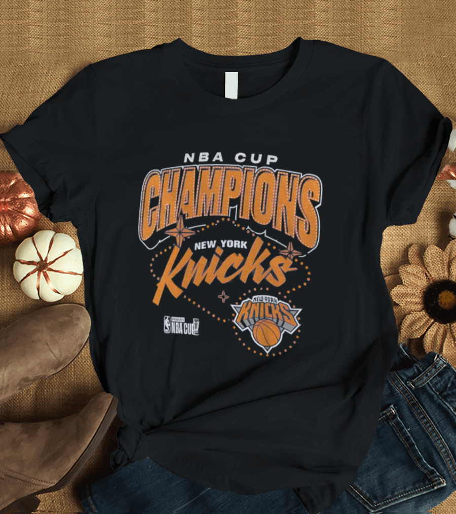 NBA Cup Champions New York Knicks 2025 Legacy T-Shirt