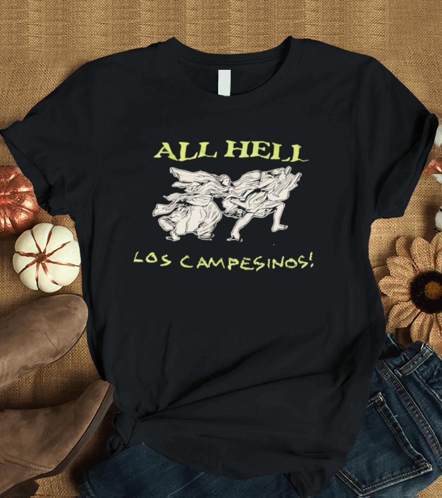 All Hell Los Campesinos Angels Running T-Shirt