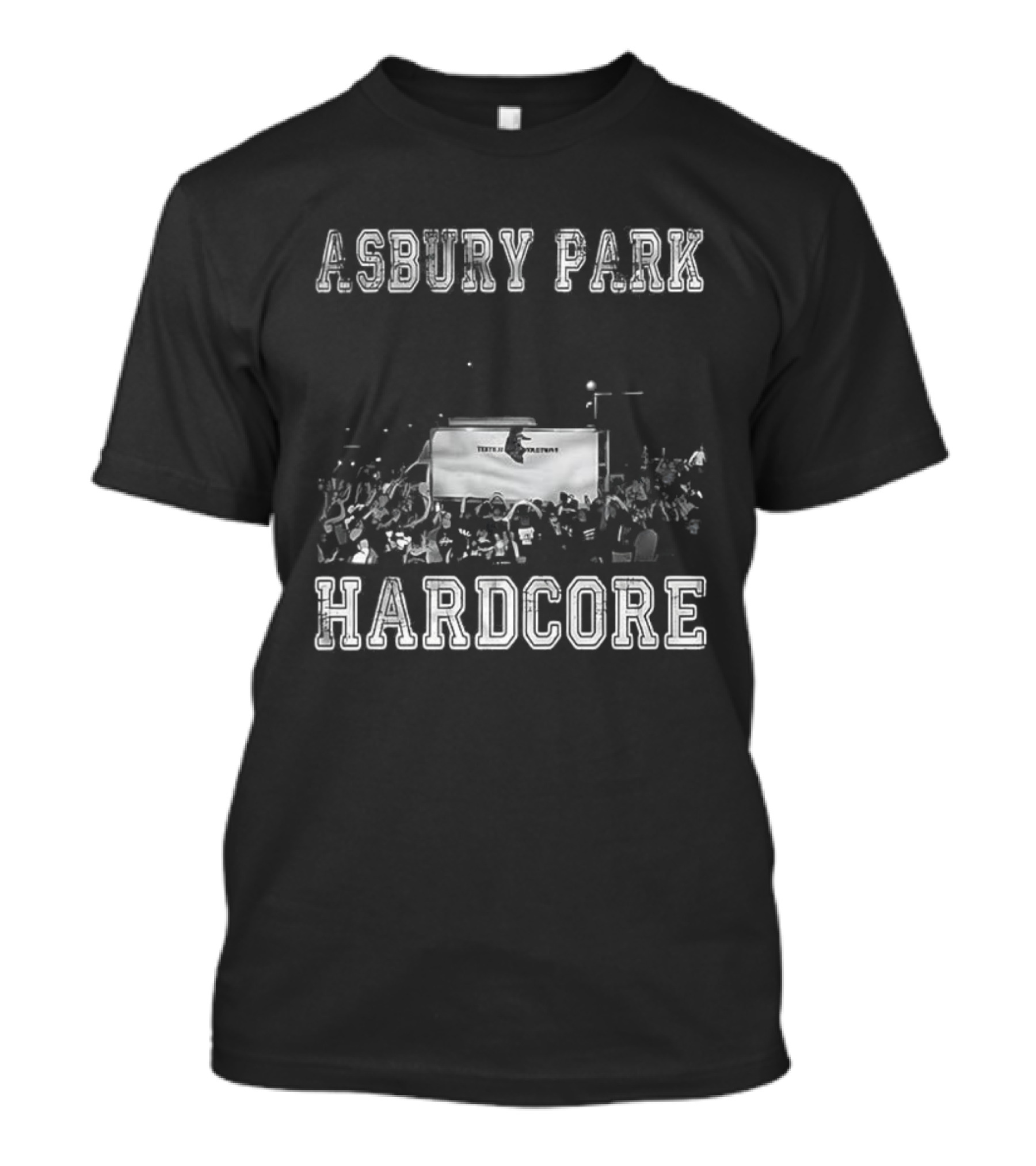 Asbury Park Hardcore Verra White Flag Tribute T-Shirt