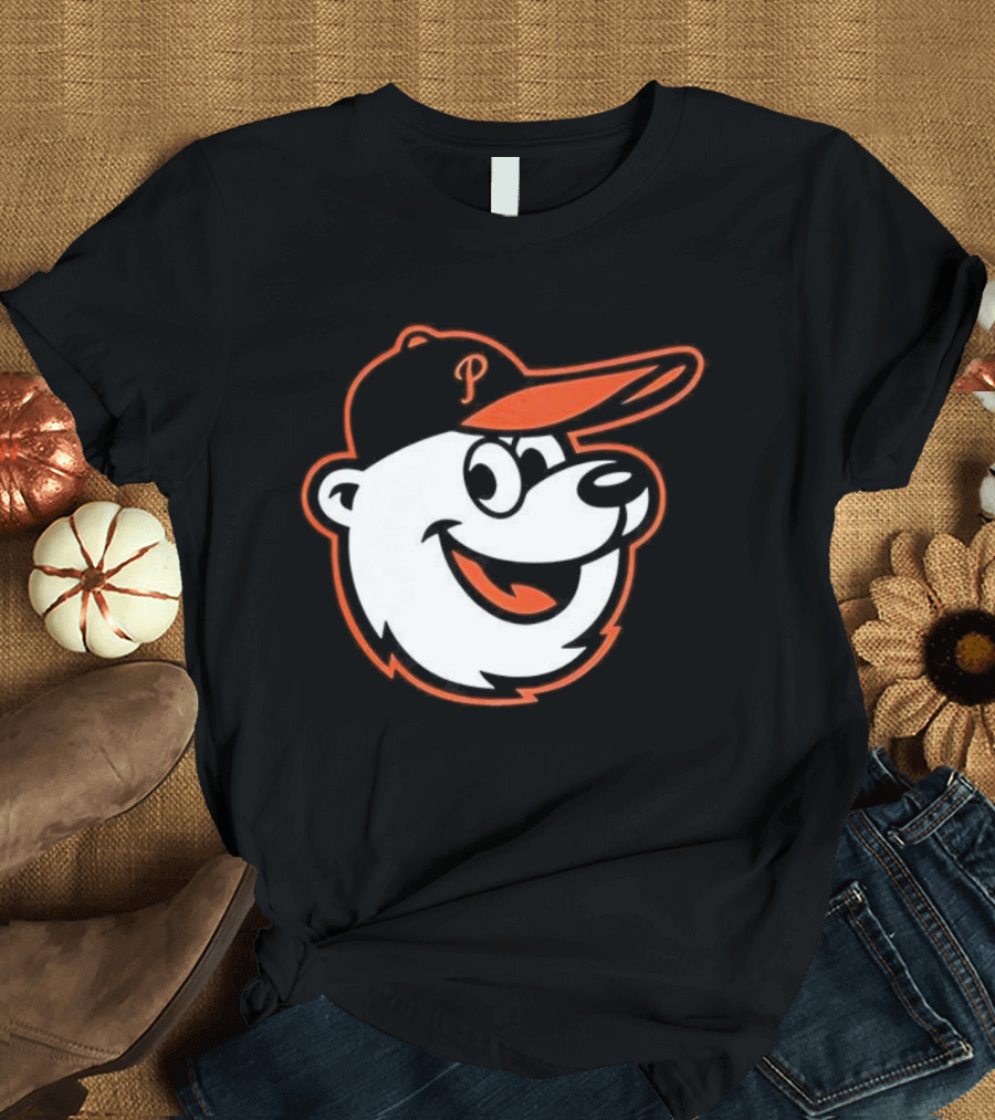 Baltimore Orioles Polar Bear Cap Iconic Sports Fan Favorite T-Shirt