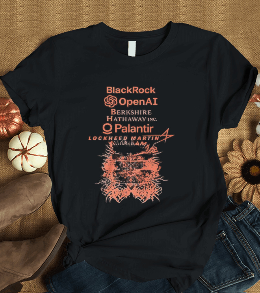 BlackRock OpenAI Berkshire Hathaway Palantir Lockheed Martin T-Shirt