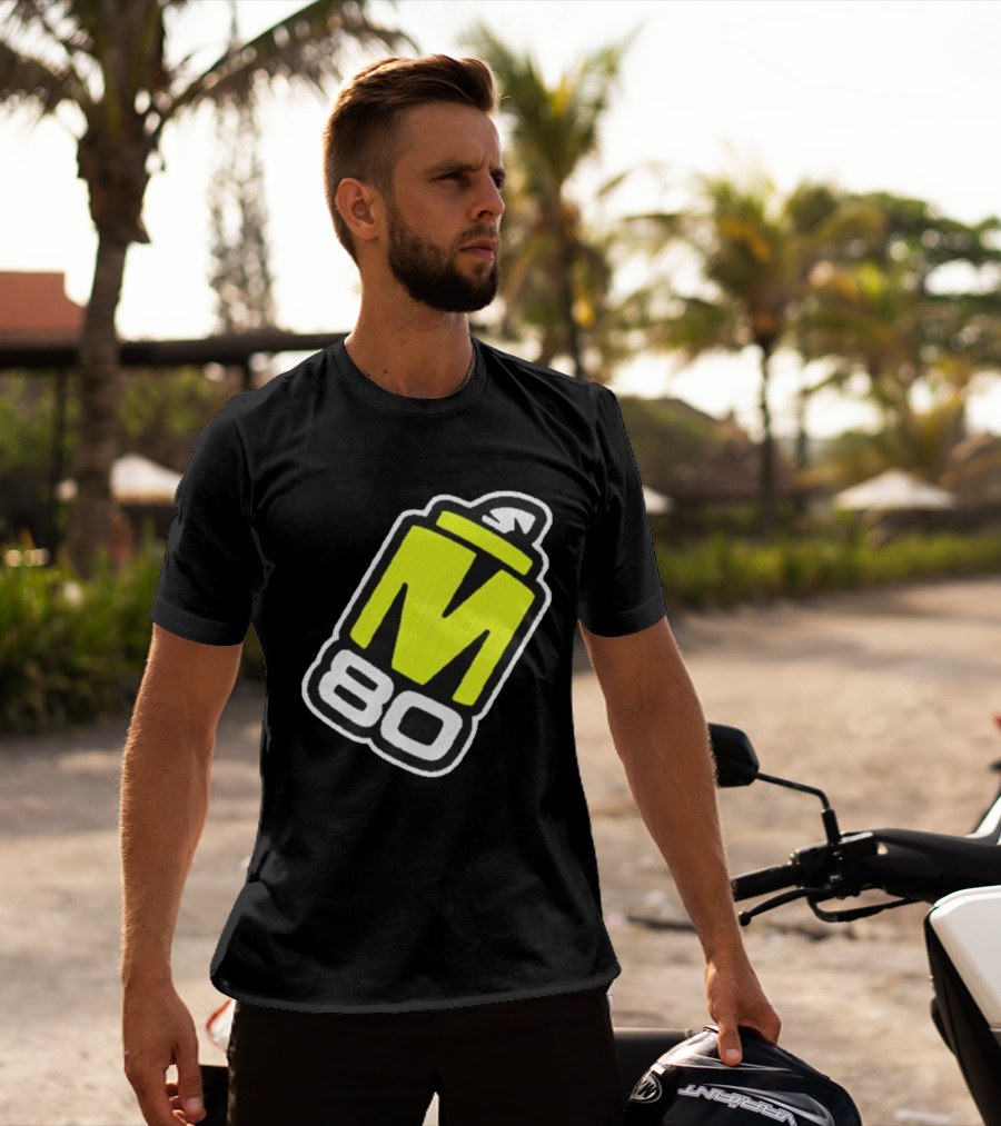 M80 Pro Player Gaming Esports Logo Spray Can T-Shirt