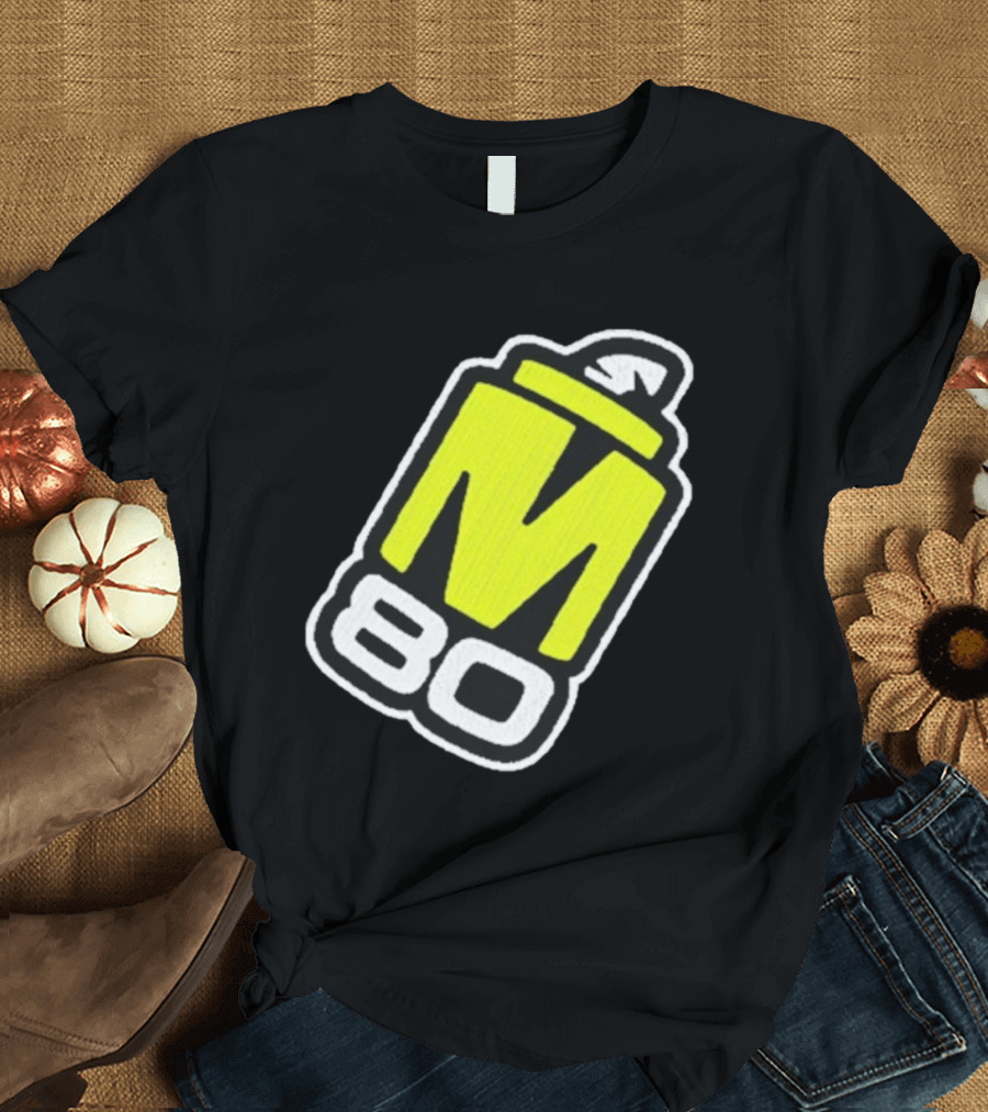 M80 Pro Player Gaming Esports Logo Spray Can T-Shirt