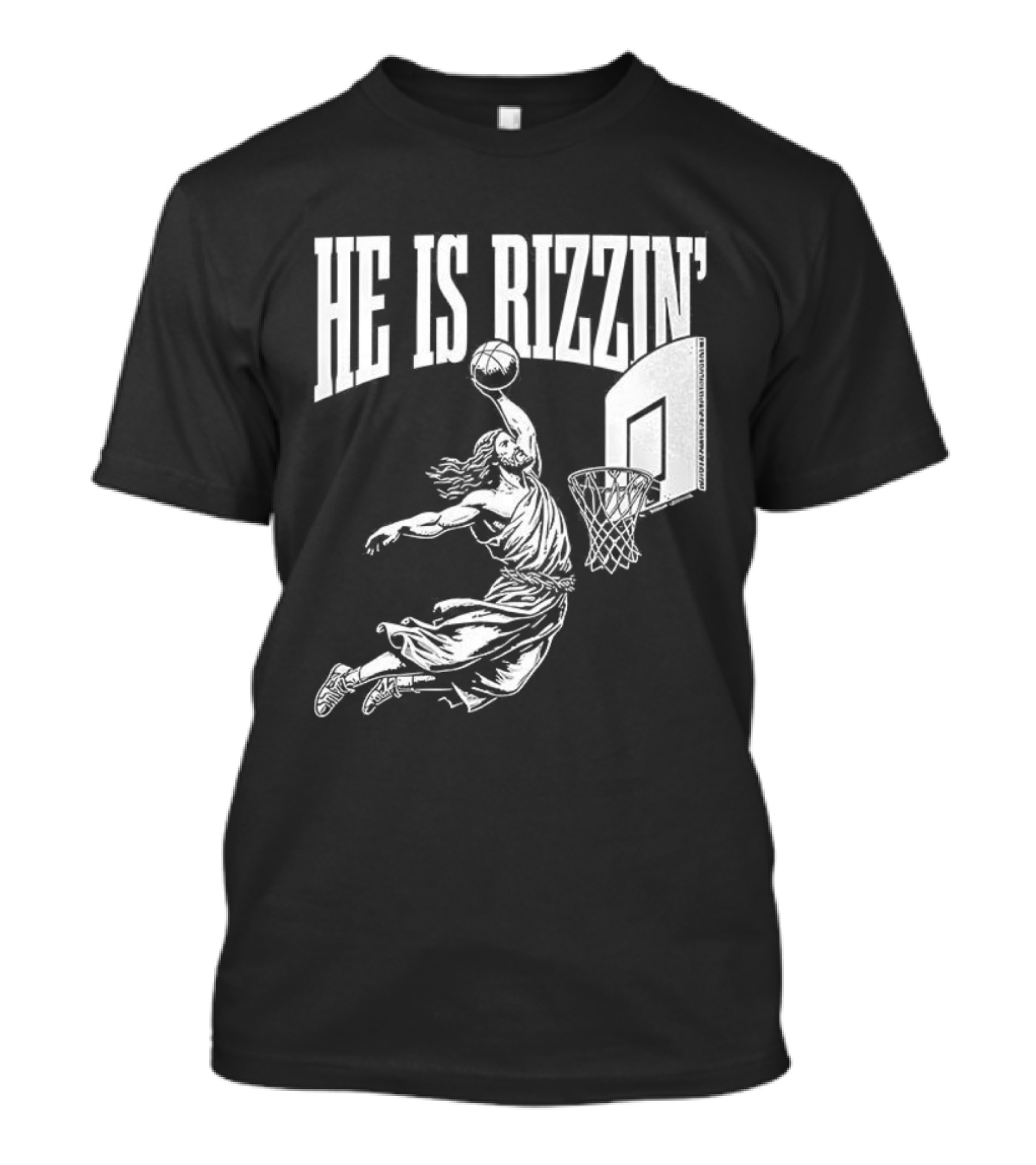 He Is Rizzin Dunk Basketball T-Shirt