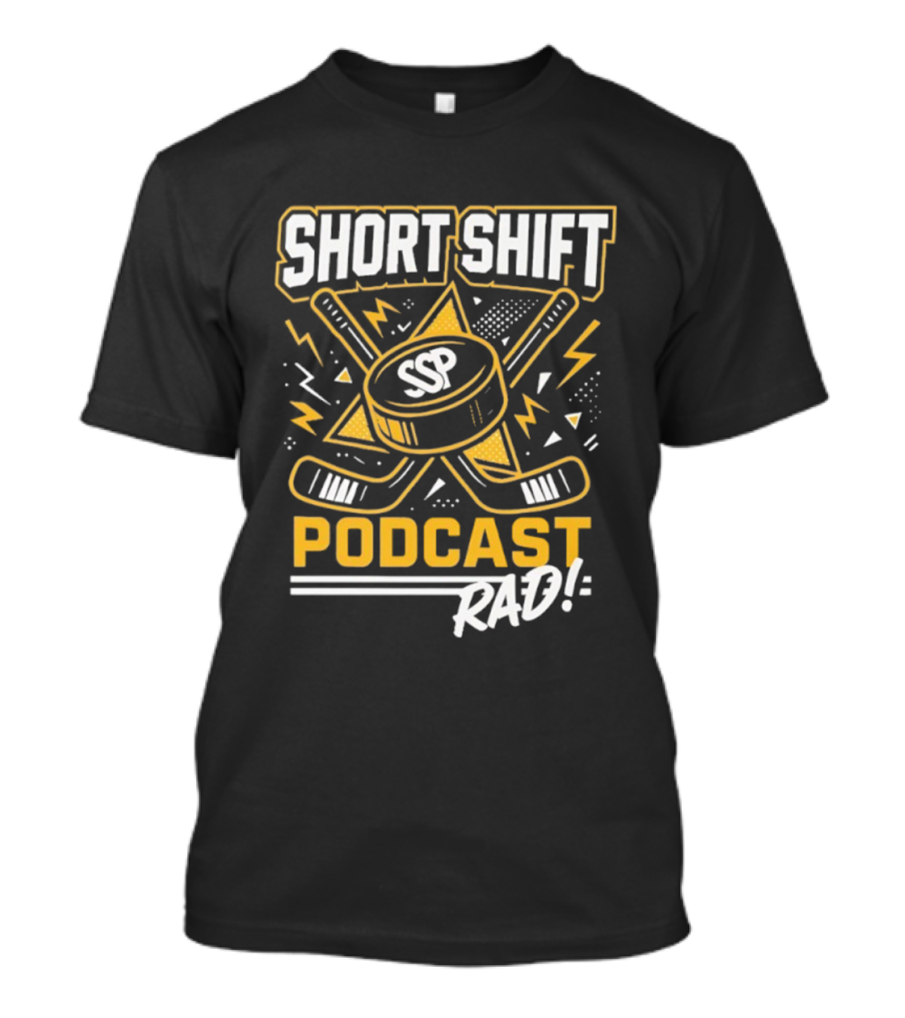 Short Shift Podcast Rad Hockey Bruins T-Shirt
