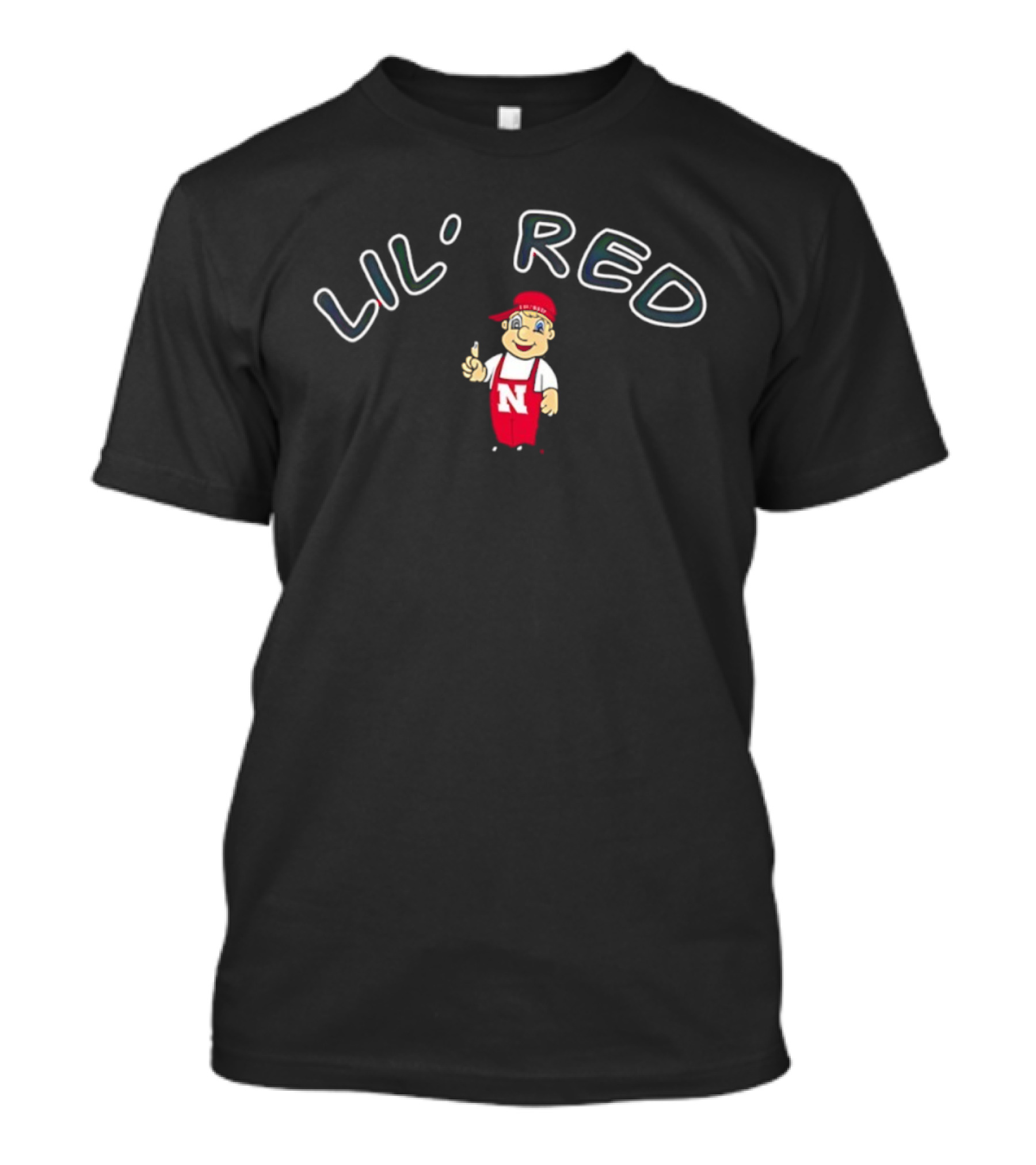 Lil’ Red Nebraska Cornhuskers Mascot Fan Favorite T-Shirt