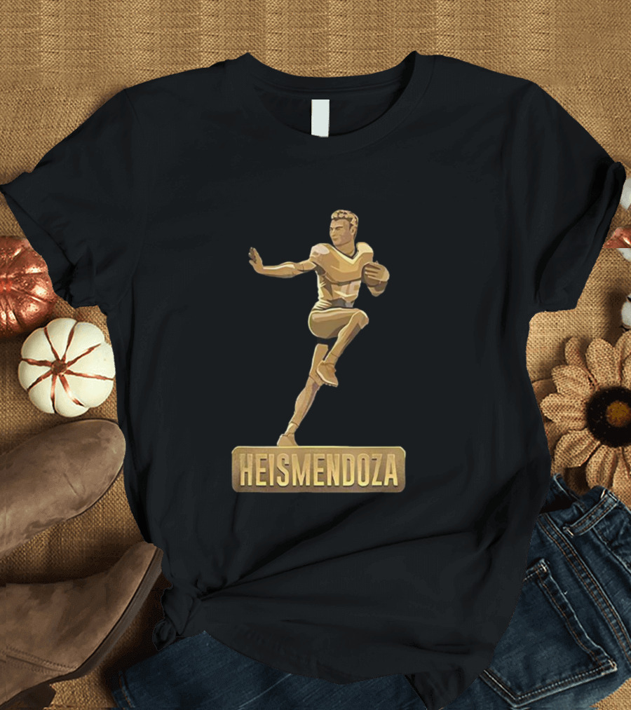 Fernando Mendoza Heismendoza Indiana Hoosiers Heisman Trophy 2025 NCAA Football T-Shirt
