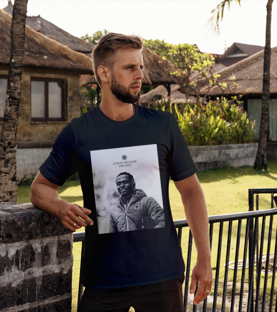 Ethan McLeod 2004-2025 Wolves Tribute T-Shirt