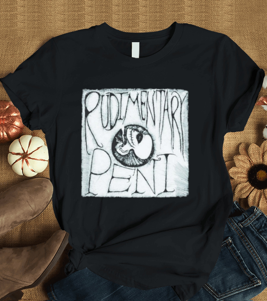 Rudimentary Peni Foetus Artwork Classic Punk Aesthetic T-Shirt