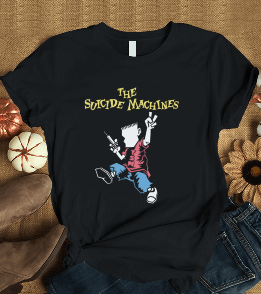 The Suicide Machines Rip Us Summer Tour 2025 Punk Kid Graphic T-Shirt